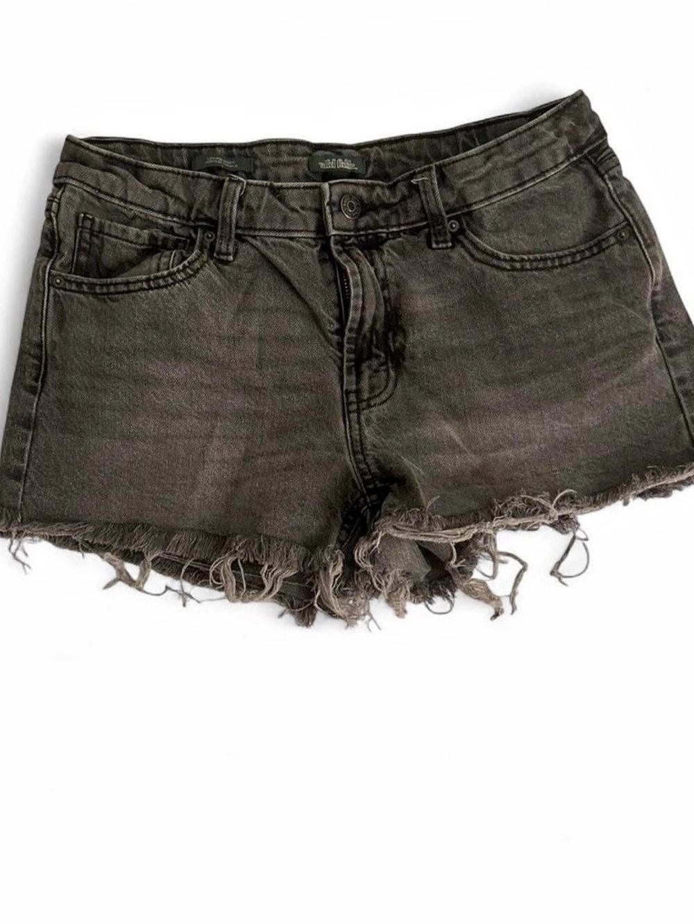 Wild Fable Low-Rise Shorts Gray Jean Shorts Size 6